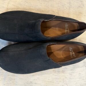 Dansko Navy Blue Leather Loafers